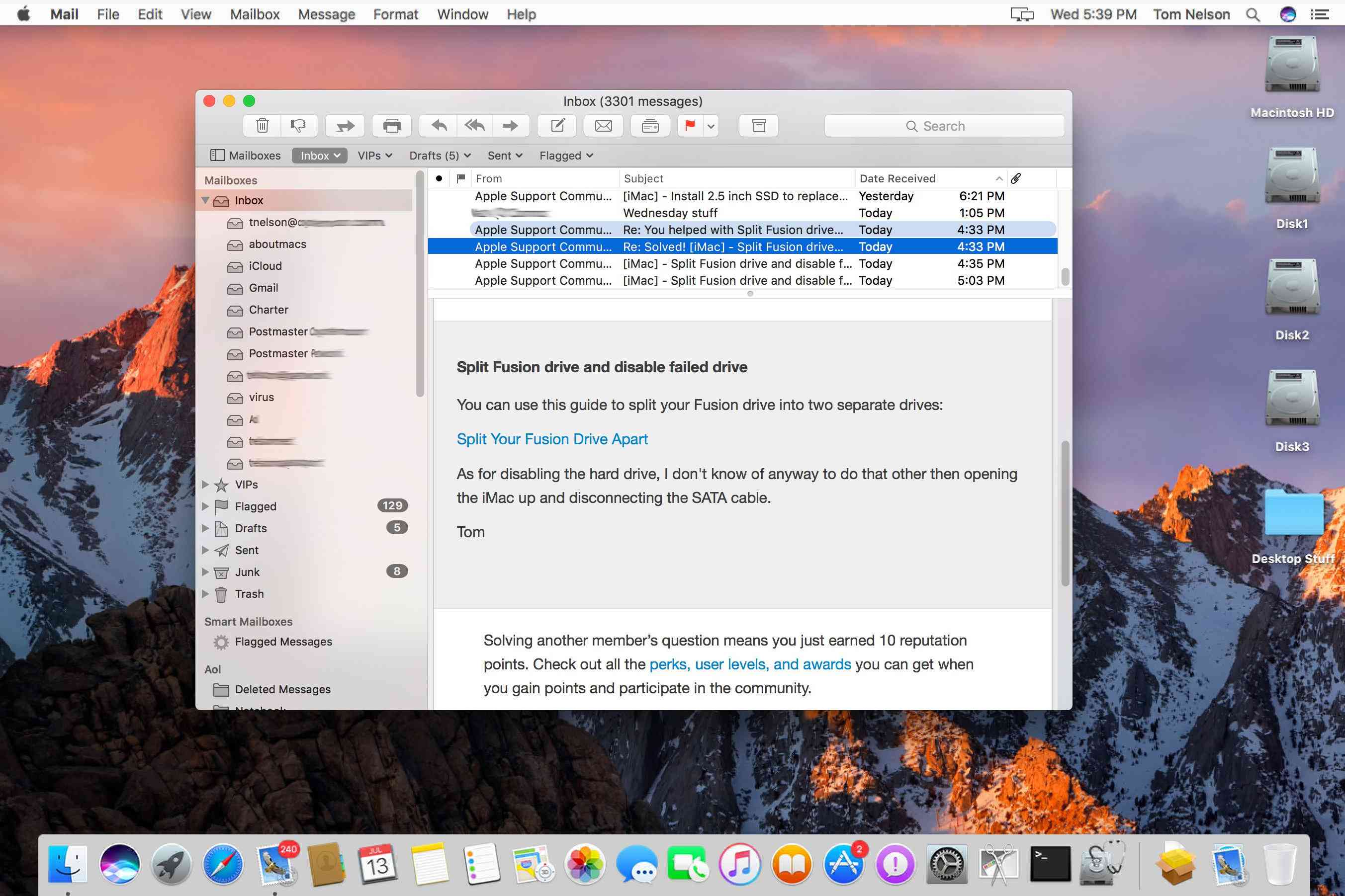 mac os default program for mail